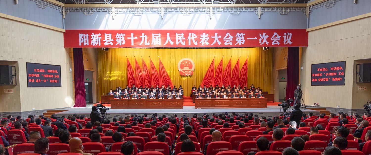 阳新县第十九届人民代表大会第一次会议胜利闭幕